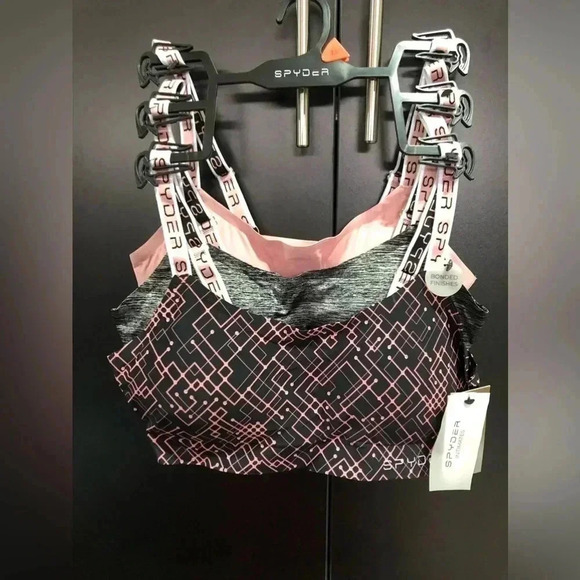 Spyder Wire Free lightly padded,adjustable thin straps, patterns 3 pack - Picture 1 of 10